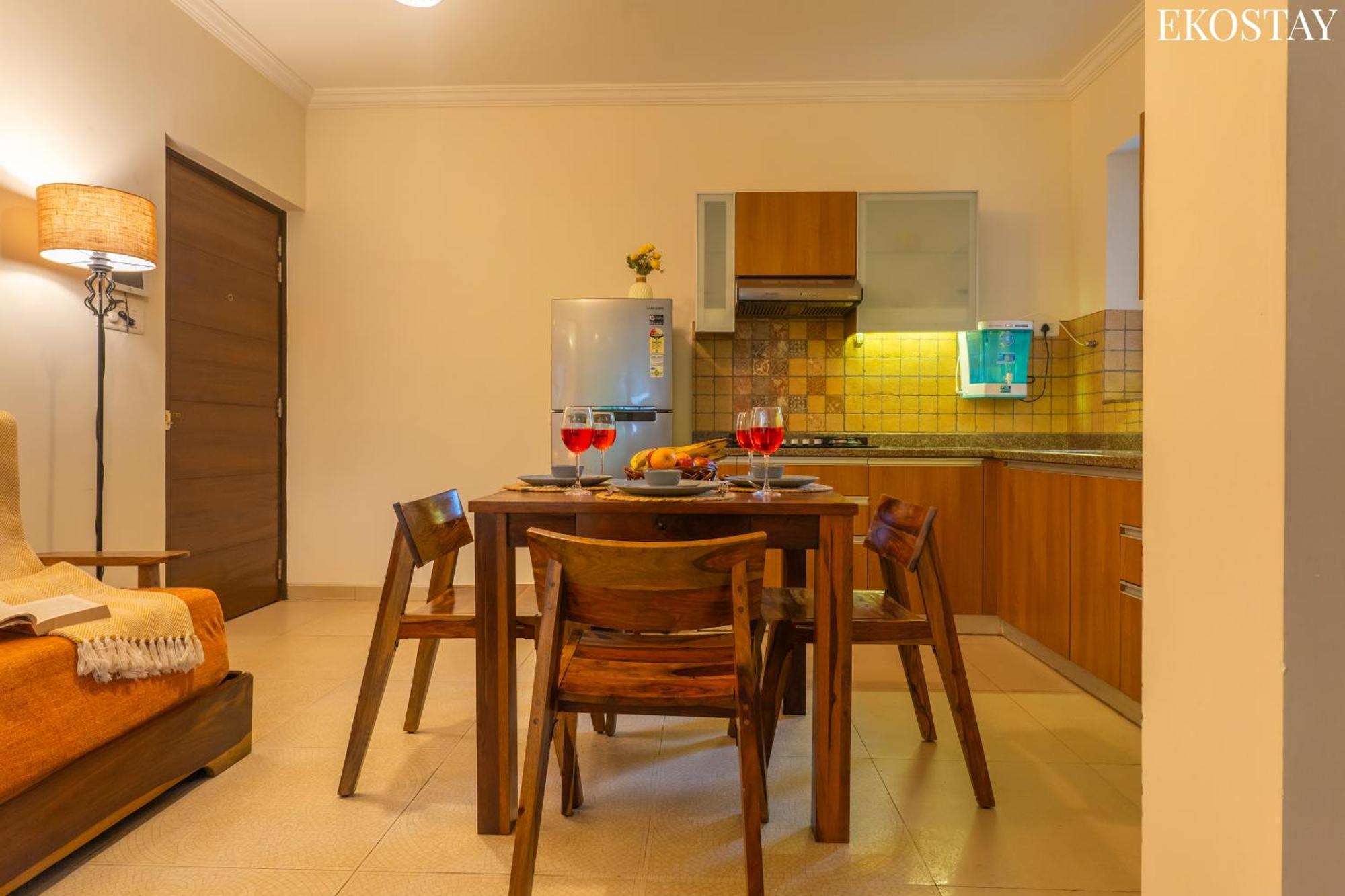 Ekostay - Belvedere Apartment Candolim Eksteriør billede