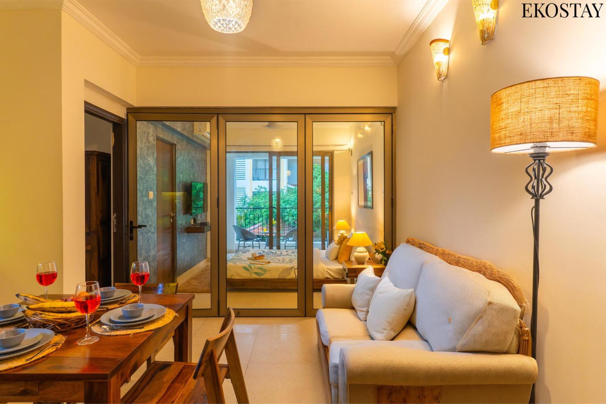 Ekostay - Belvedere Apartment Candolim Eksteriør billede