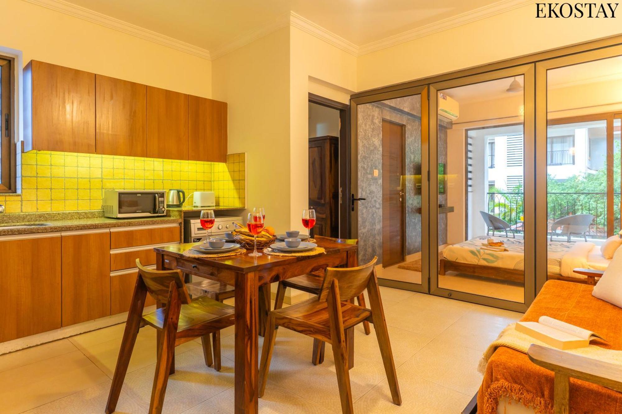 Ekostay - Belvedere Apartment Candolim Eksteriør billede