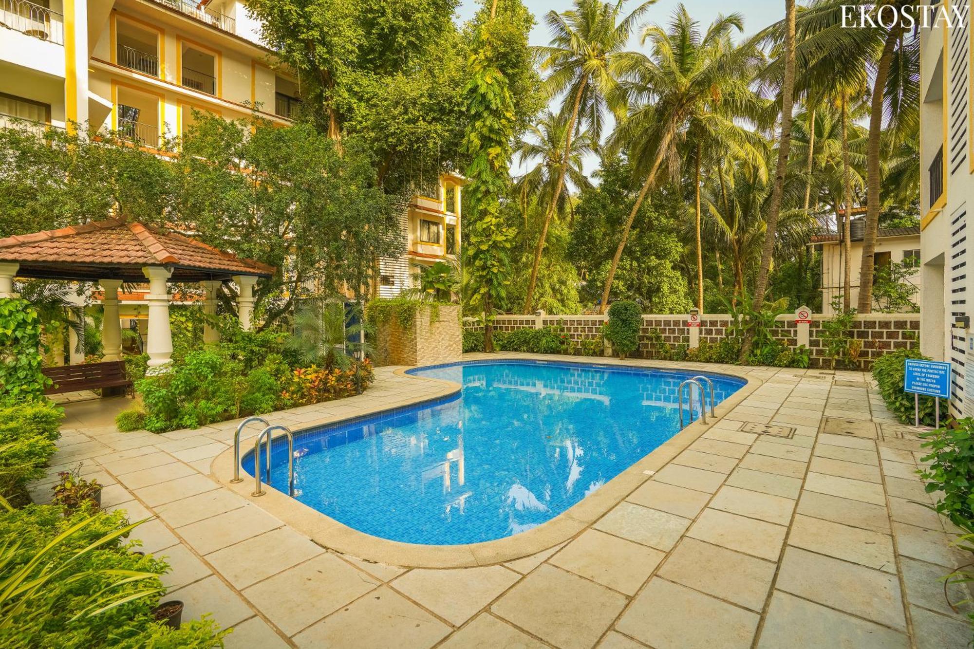 Ekostay - Belvedere Apartment Candolim Eksteriør billede