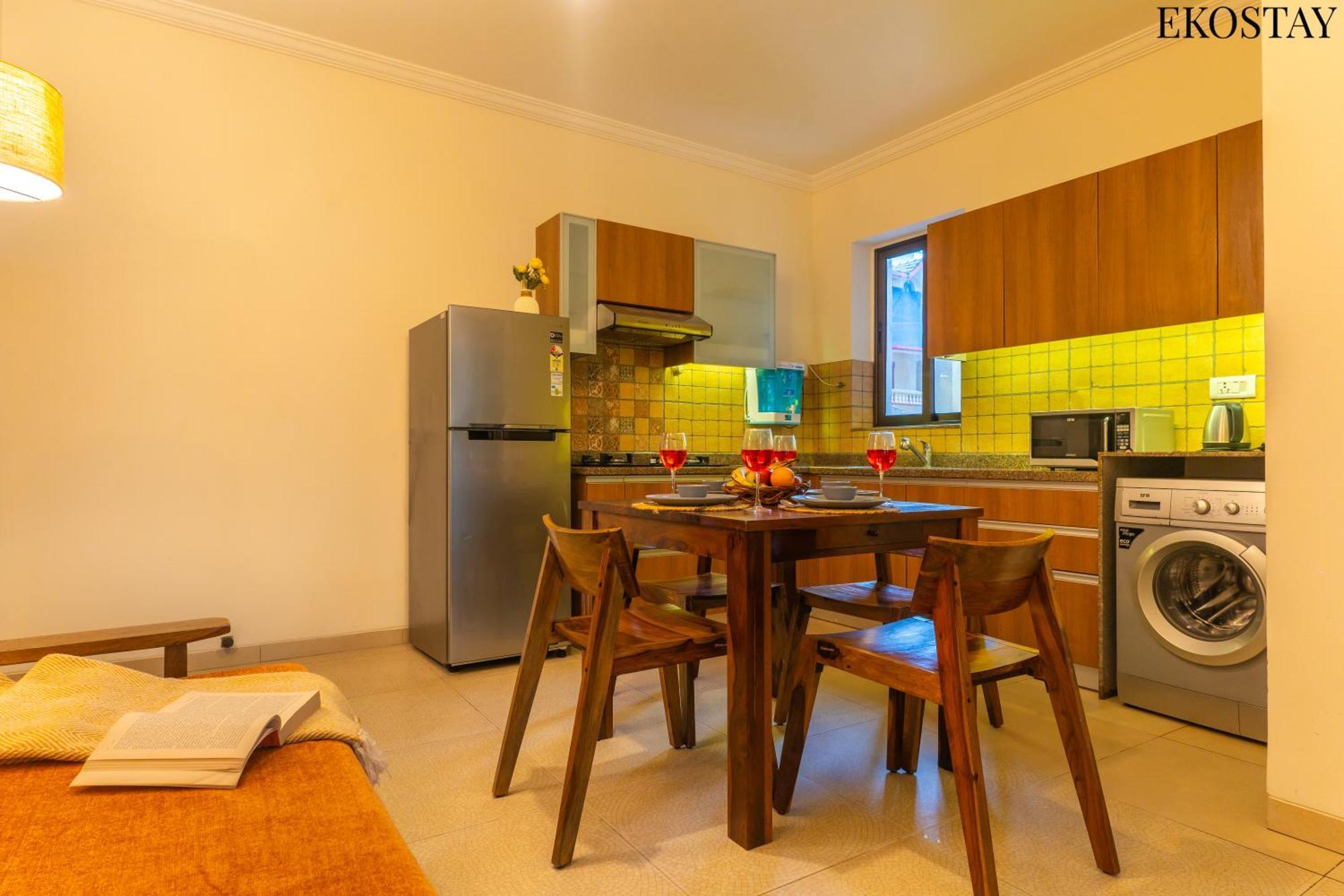 Ekostay - Belvedere Apartment Candolim Eksteriør billede