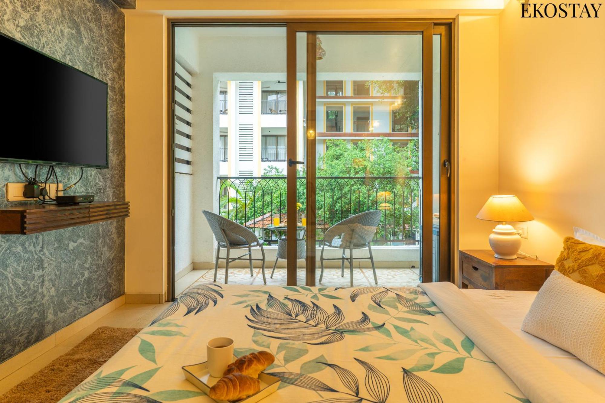 Ekostay - Belvedere Apartment Candolim Eksteriør billede